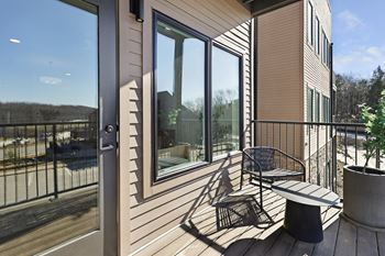 Spacious Balcony at Terraces at High Mountain, Huntsville, Alabama